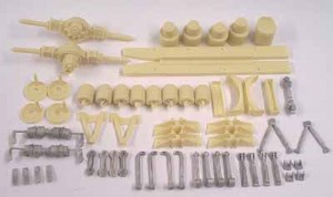 KFS 1/24 VOLVO 氣懸避震器組 6X4 驅動